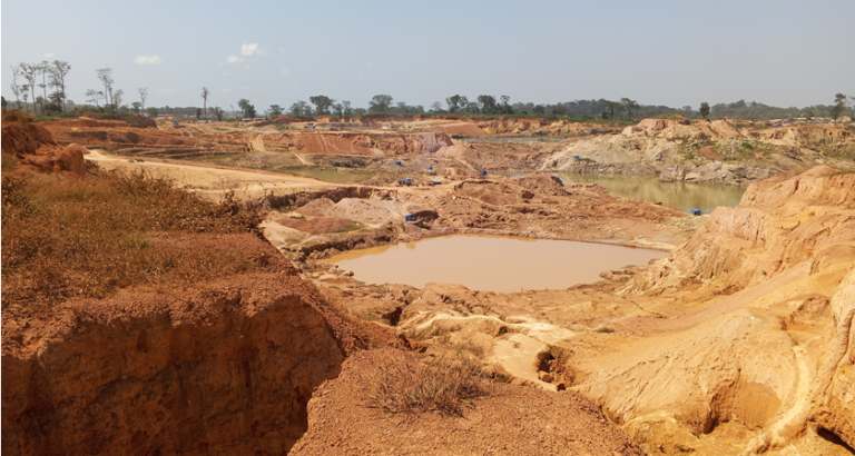 Site d'orpaillage